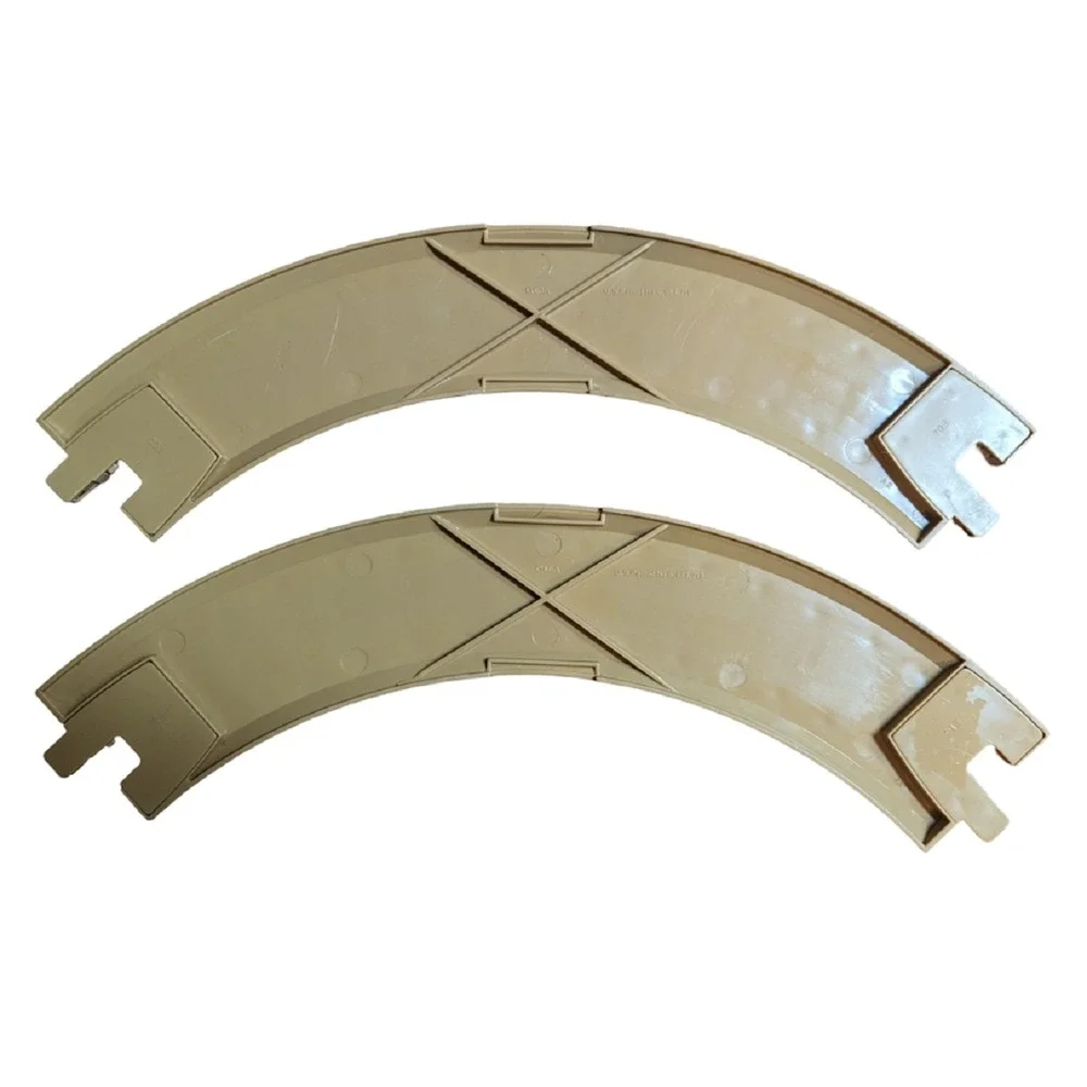 GeoTrax Large Curved Track + More, 6 Pieces Fisher Price Tan Track Plastic GUC
